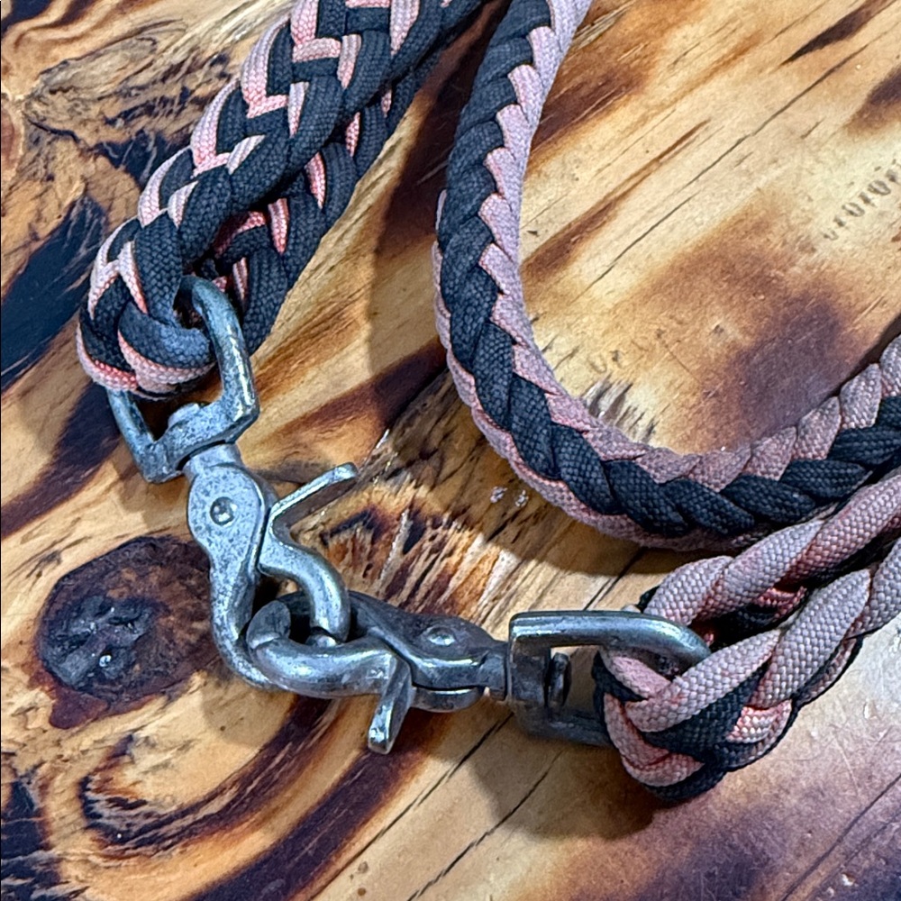 2 sets of braided barrel reins - Picture 4 of 5
